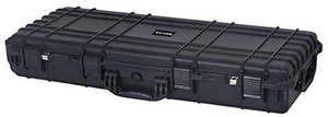 lot 1736 image: MEIJIA Portable Rolling Waterproof All Weather Rifle Hard Case with Wheels
