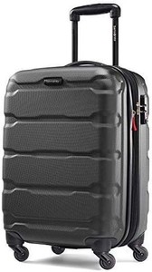 lot 1758 image: Samsonite Omni PC Hardside Expandable Luggage with Spinner Wheels, Black