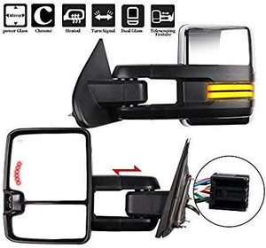 lot 1766 image: ECCPP Towing Mirrors, A Pair of Exterior Automotive Mirror fit 2014-2018 Chevy Silverado