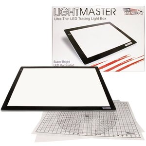 lot 1768 image: Lightmaster 17 x 24 (A2) Light Box 12V Ultra-Thin Profile 110V AC Power Adapter