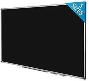 lot 1777 image: Black Magnetic Chalk Board