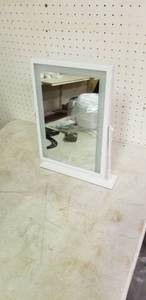 lot 1782 image: Light Up Stand Mirror