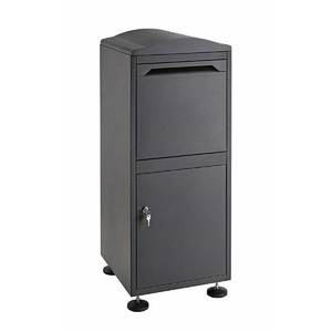 lot 1786 image: AdirOffice Secured Parcel Steel 4C Horizontal Drop Box
