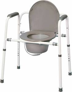 lot 1839 image: MedPro Homecare Commode Chair with Adjustable Height