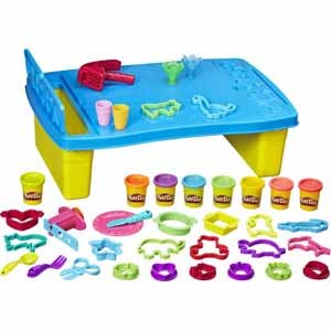 lot 4949 image: Play-Doh Play n Store Table, Arts & Crafts, Activity Table, Used