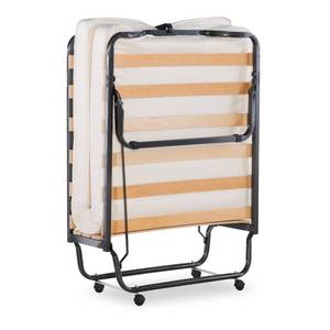 lot 4966 image: Linon Home Dcor Luxor Memory Foam Folding Bed Mattress, Cot, Beige