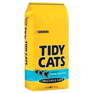 lot 4986 image: Purina Tidy Cats Non Clumping Cat Litter, Instant Action Low Tracking Cat Litter - (4) 10 lb. Bags