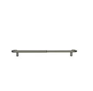 lot 4989 image: Umbra Twilight Drapery Rod for Window, 48 to 88-Inch, Matte Nickel