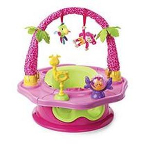 lot 5955 image: Summer Infant 3-Stage SuperSeat Deluxe, Giggles Island Girl