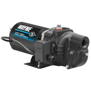 lot 5964 image: Wayne SWS100 1-Horsepower Cast Iron Shallow Well Jet Pump