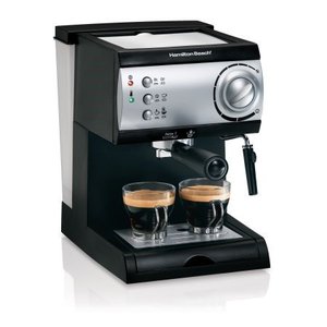 lot 5981 image: Hamilton Beach Espresso Maker Model# 40715