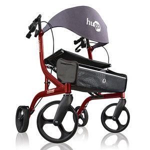 lot 6030 image: Rollators4-Wheel Alum Product Description Hugo eXplore, Cran, 1EA,2CV,Ret.