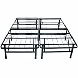 lot 6056 image: Sleep Master Platform Metal Bed FrameMattress Foundation, Full