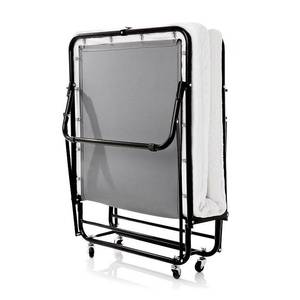 lot 6106 image: Lucid Rollaway Folding Guest Bed with Memory Foam Mattress - Cot