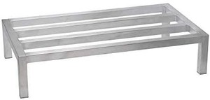 lot 6111 image: Winco ASDR-2060 20-Inch by 60-Inch Dunnage Rack, 8-Inch High, 1200-Pound Capacity