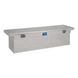 lot 6112 image: UWS TBSD-69-LP Single Lid Low Profile Deep Aluminum Toolbox with Beveled Insulated Lid