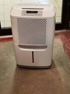 lot 9623 image: Frigidaire - 50-Pint Capacity Dehumidifier - White