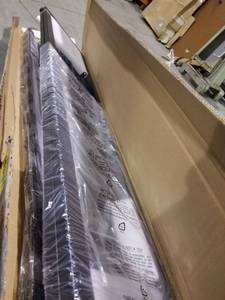 lot 9768 image: Zinus Abel 14 Metal Platform King Bed Frame W Steel Slat Support Foundation
