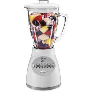 lot 1542 image: Oster Accurate Blend 200 Watt 14 Speed White Blender