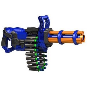 lot 1566 image: Dart Zone Scorpion Motorized Gatling Belt Dart Blaster