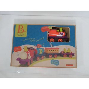 lot 1576 image: B. Toys Locomotive Train Set with Steam