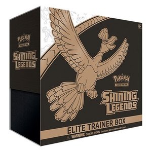 lot 1625 image: Pokemon Sun & Moon Shining Legends Elite Trainer Box