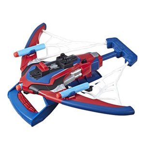 lot 1627 image: Spider-Man Web Shots Spiderbolt NERF Powered Blaster Toy
