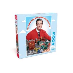 lot 1632 image: Buffalo Games Entertainment Mr. Rogers Neighborhood Puzzle 500pc