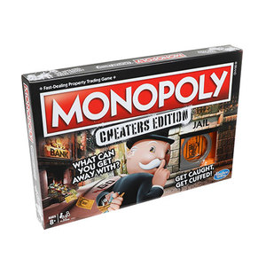 lot 1651 image: Monopoly Game Cheaters Edition Board Game Ages 8 and Up