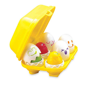 lot 1667 image: TOMY Toomies Hide And Squeak Eggs, Matching & Sorting Learning Toys For Babies and Toddlers, 6m