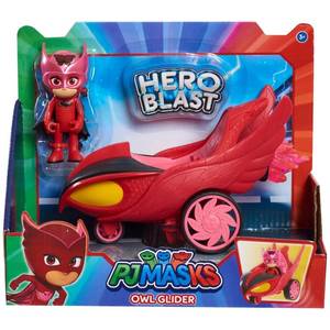 lot 1686 image: PJ Masks Hero Blast Vehicle Owl Glider - Owlette