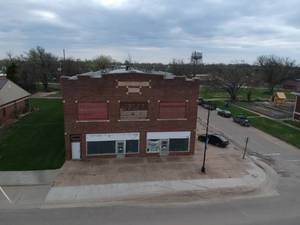 lot 1 image: Commercial all brick 2 story building in Eureka, Ks- Cartwright Building