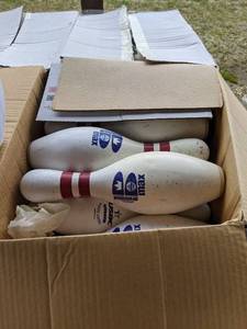 lot 892 image: (2) Cases Of (10) Bowling Pins