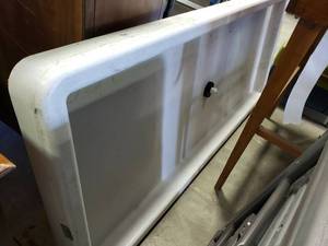 lot 2037 image: 72x30 salad bardrinks tabletop ice well