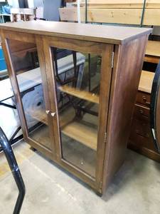 lot 2044 image: Wooden bookcase