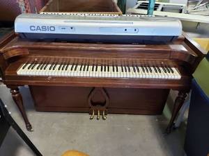 lot 2067 image: (2) pianos