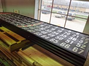 lot 2113 image: Power Bingo King Bingo Board With Video Switch