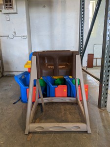 lot 7025 image: Childrens Highchair And Booster Seats
