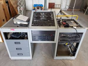 lot 7029 image: DJ mixing station