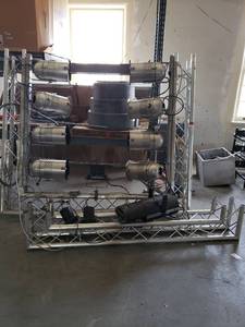 lot 7031 image: DJ lighting setup