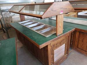 lot 7047 image: Heated steam table 5 bay
