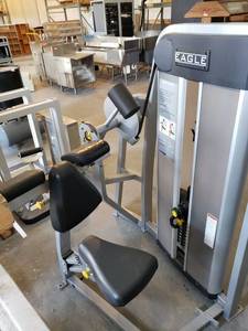 lot 7052 image: Cybex arm curl machine