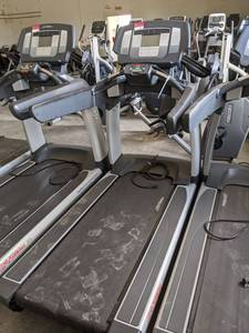 lot 7071 image: Lifetime Fitness Flex Deck 95T Series Tread Mill With Digital Screen 120v