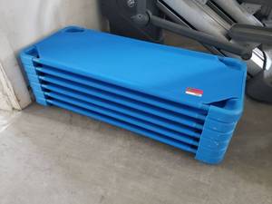 lot 7084 image: (6) kids cots