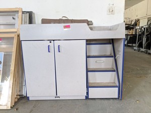 lot 7119 image: Baby Changing Station And Portable Play Pen