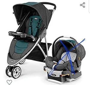 lot 4525 image: Chicco Mini Bravo Plus Stroller Only