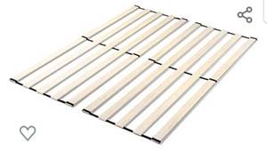 lot 4527 image: Zinus Adrianne Solid Wood Vertical Bed Support Slats  Bunkie Board, Twin