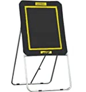 lot 4547 image: Brine Lacrosse Lax Rebound Self Standing Wall Ball System (3 x 4-Feet, Black)