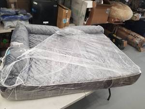 lot 4548 image: XL Grey Dog Bed