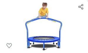 lot 4567 image: Gardenature Trampoline-36 Portable Trampoline for Kids